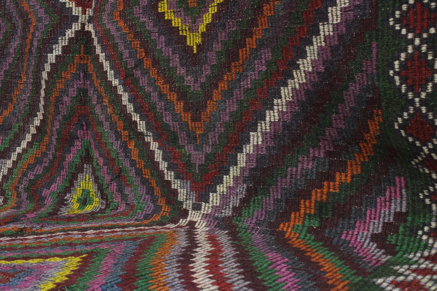 Kelim Vintage carpet, size 135x80 cm, 50 years