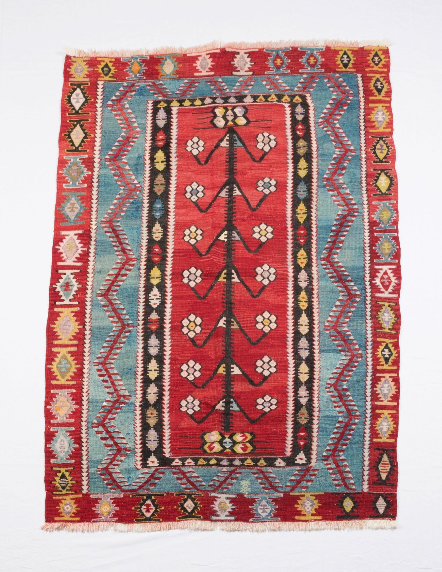 Kelim Vintage carpet, size 180x120 cm, 70 years