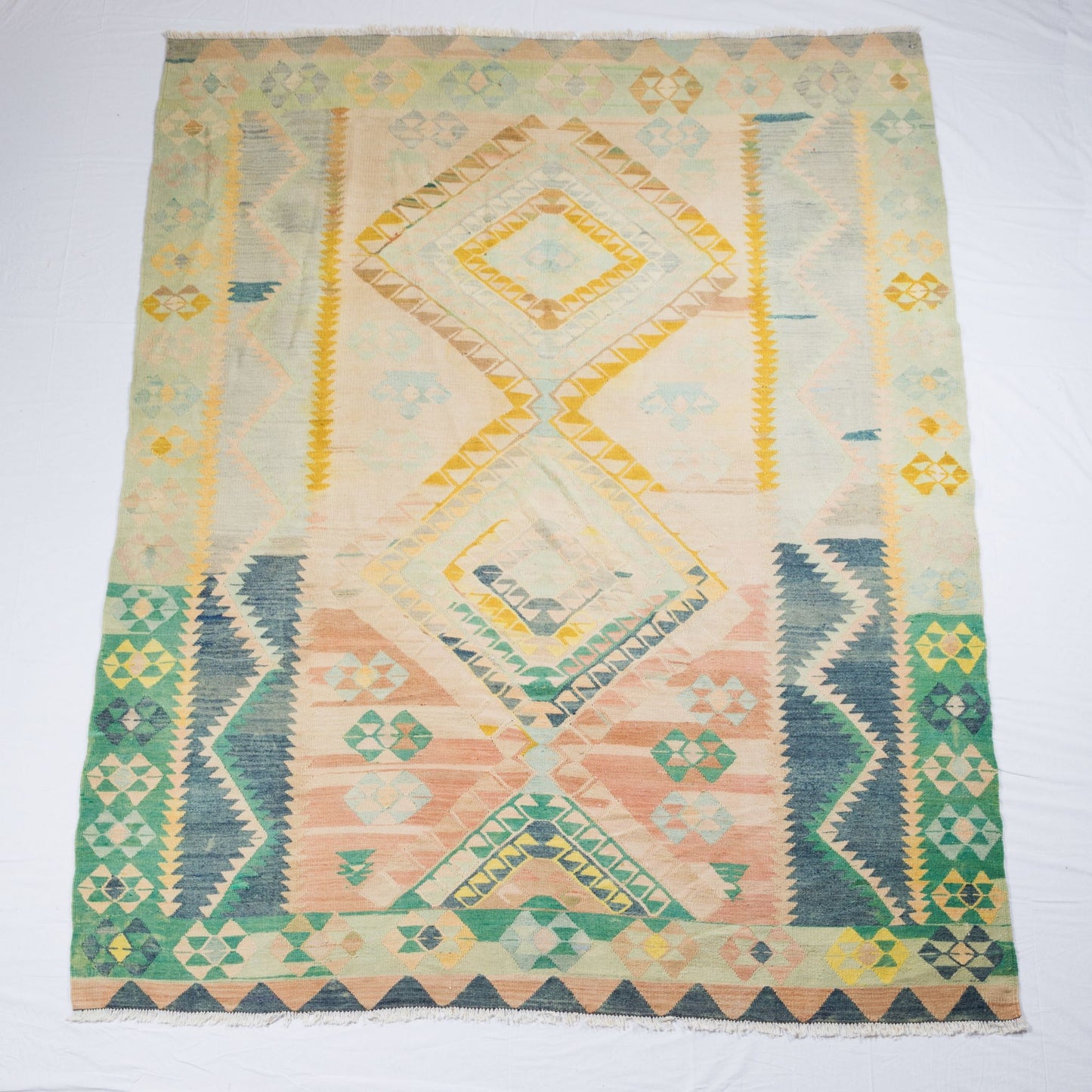 Kelim Vintage carpet, size 277x200 cm, 80 years