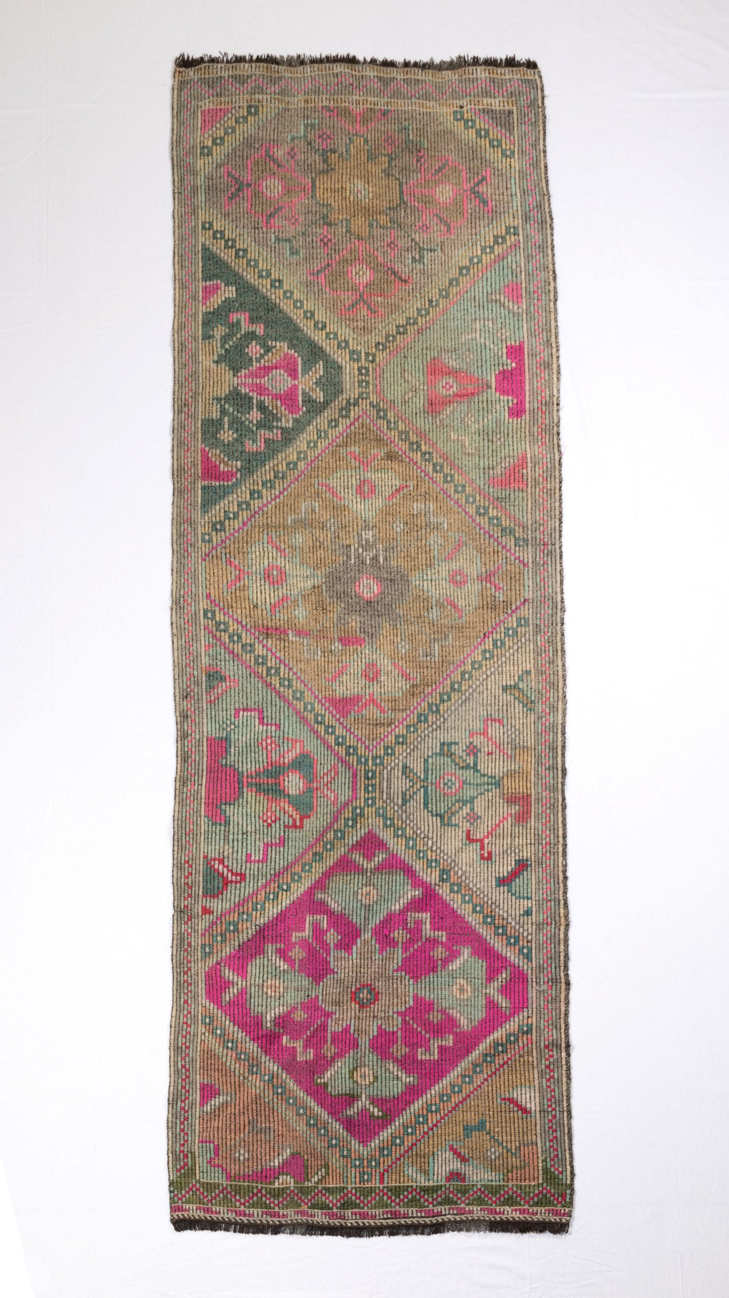 Kelim Vintage rug, size 294x100 cm, 85 years