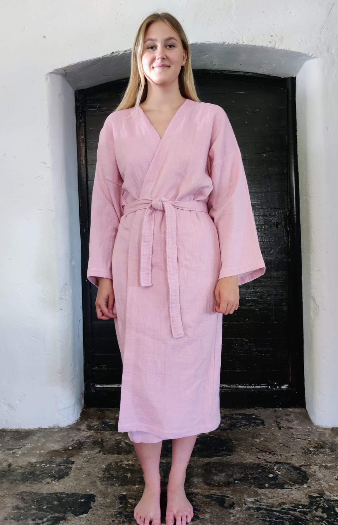 Kimono long - monochrome